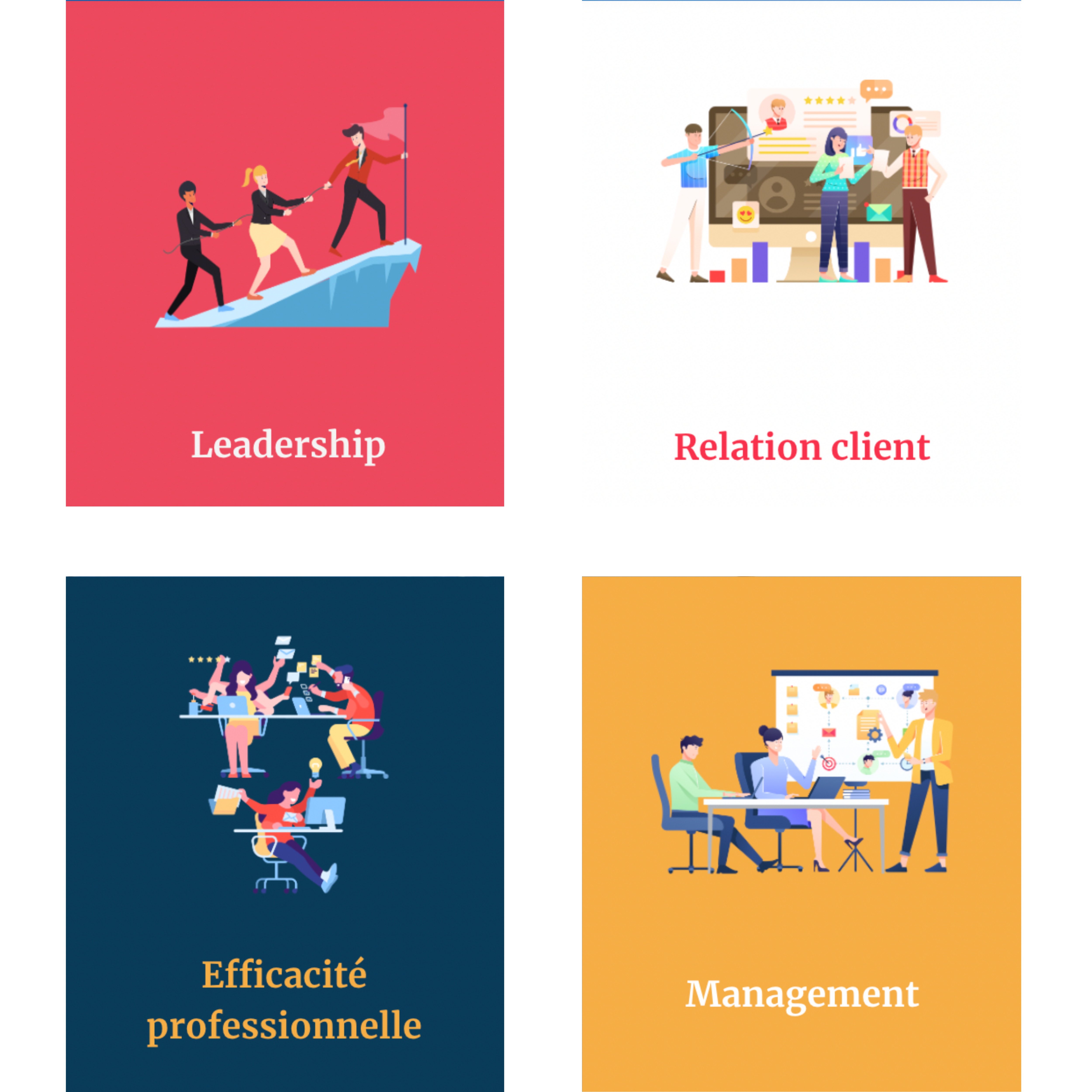 Nos champs d'expertise